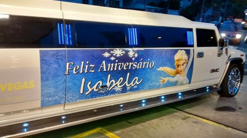 Locação de Limousine de Aniversário Infantil