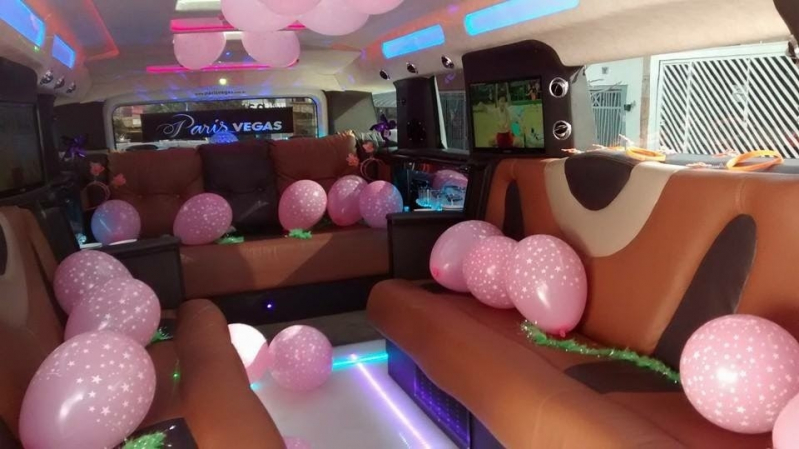 Limousines para Aniversário de 15 Anos Jardim América - Limousine para Despedida de Solteiro