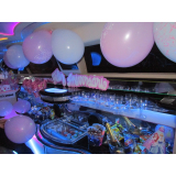 aluguel de limousine de aniversário infantil Vila Anastácio