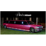 aluguel de limousine de aniversário rosa Poá