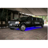 aluguel de limousine de luxo para eventos empresariais Alto do Pari