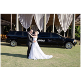 aluguel de limousine para casamento Limeira