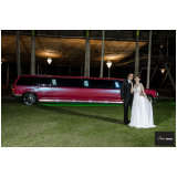 aluguel de limousines para casamento Aricanduva