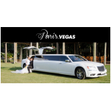 limousine de luxo branca para casamento Cardeal